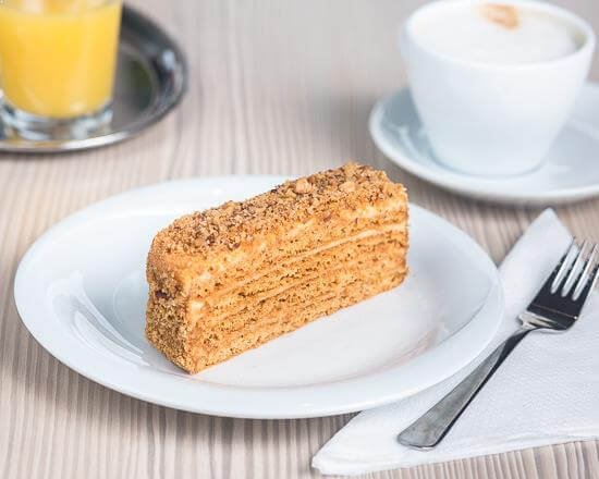 Honigtorte / Medena Torta (tortenschnitte)