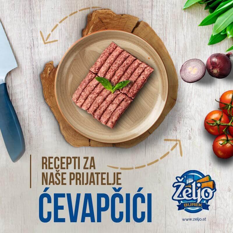 Ćevapčići – recept